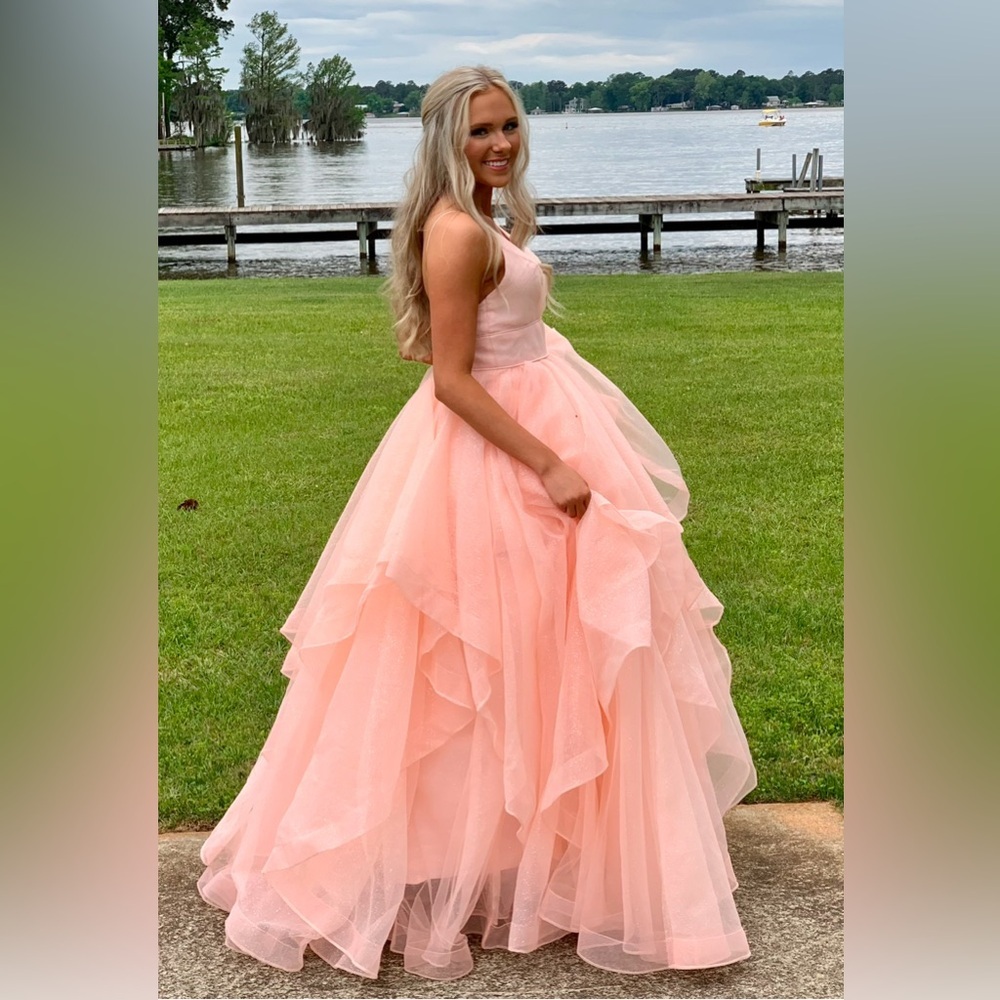 Colette size 2 Glitter Tulle Ball Gown - Picture 3 of 4